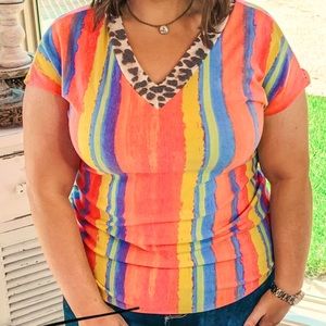 Boutique top with tags